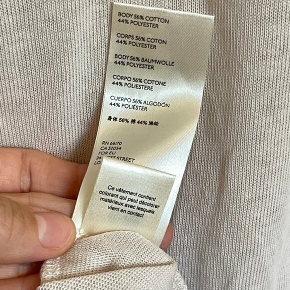 Free People We The Free Morgan Henley Top In Prosecco size Small - Picture 7 of 7